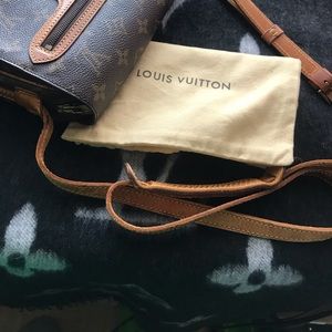 Authentic LV Saint Germain MM Canvas Crossbody
